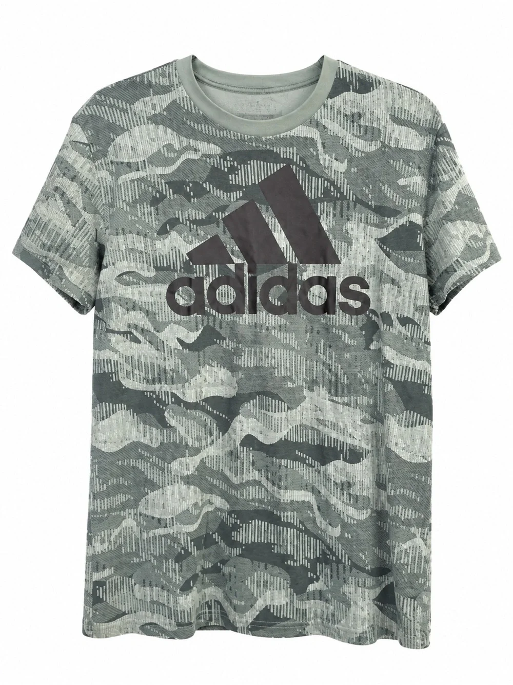 Adidas Youth Camo Logo Graphic Tee